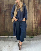 Ensemble deux pièces chic d'une élégance et d'un style polyvalent