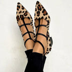 Selene™ – Scarpe con tacco e cinturino leopardato
