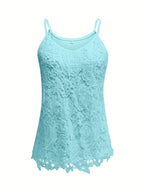 Top Juniana En Dentelle Sans Manches