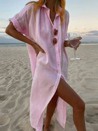 Robe Chemise Palma Décontractée & Élégante