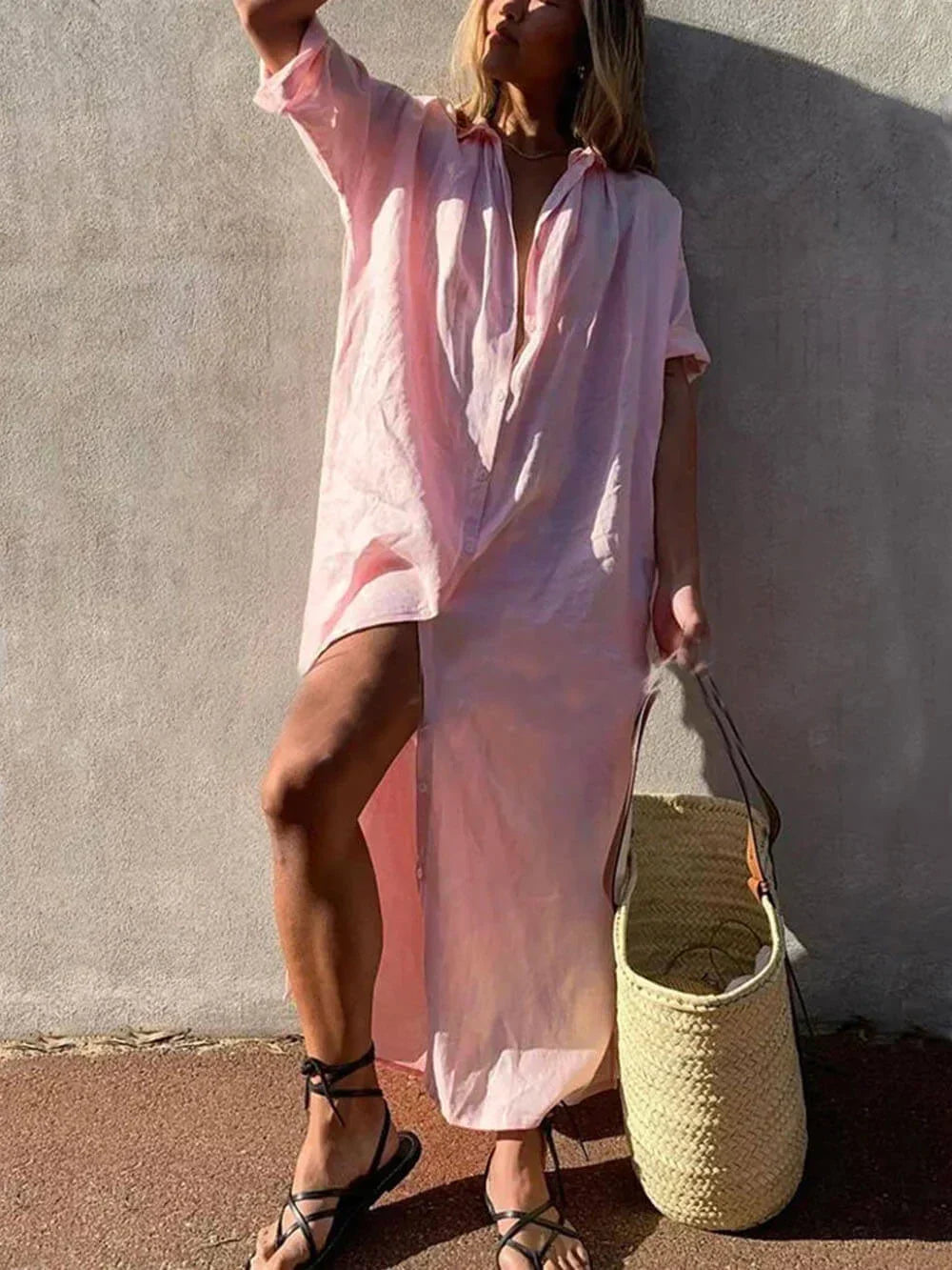 Robe Chemise Palma Décontractée & Élégante