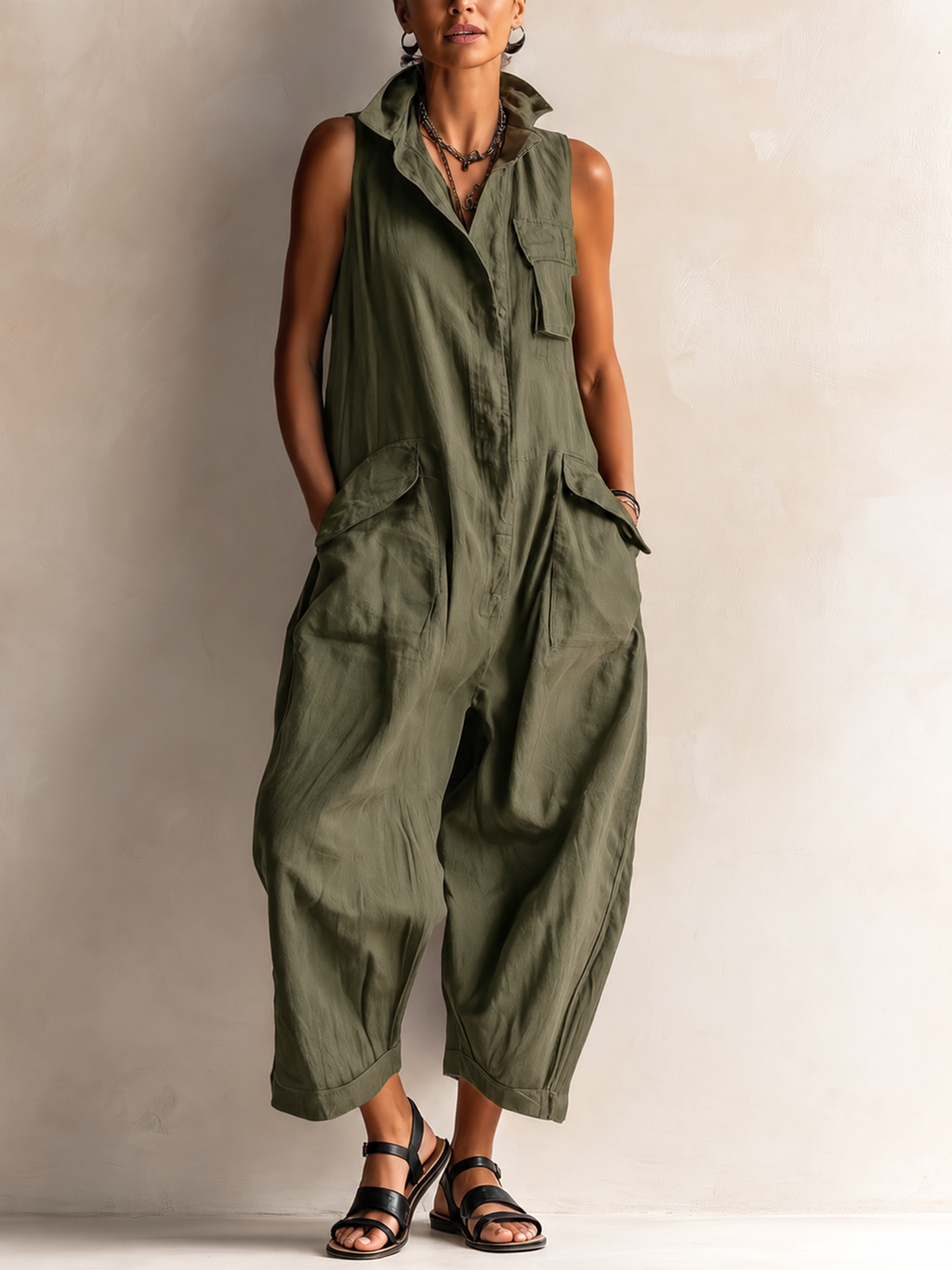 Combinaison Beliani Oversize Sans Manches