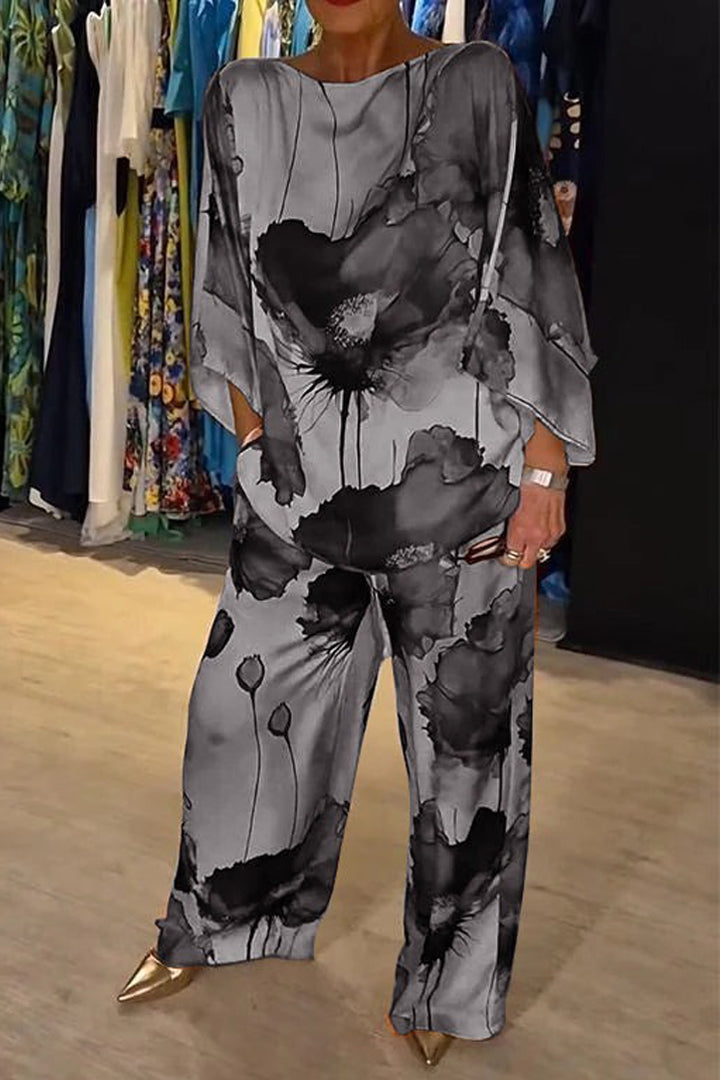 Ensemble En Satin Décontractée