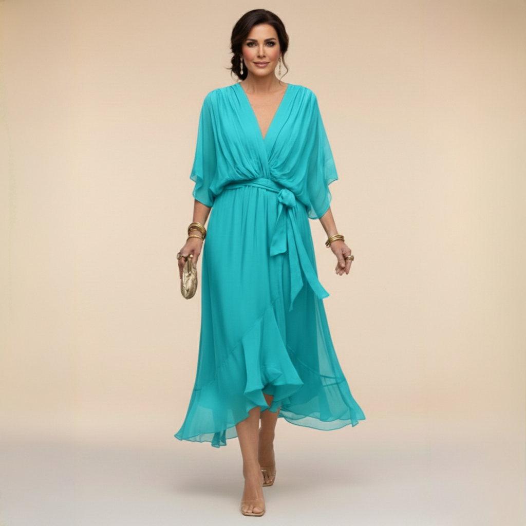 Robe Alizée À Encolure En V