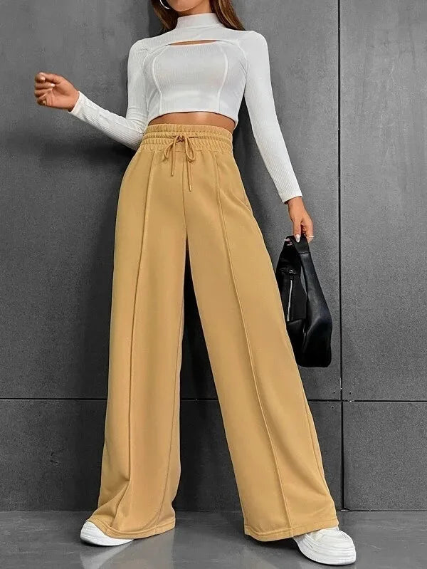 Pantalon Lydia Ample En Coton