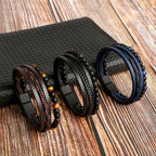 Bracelet Stell Artisanal En Cuir (Unisex)
