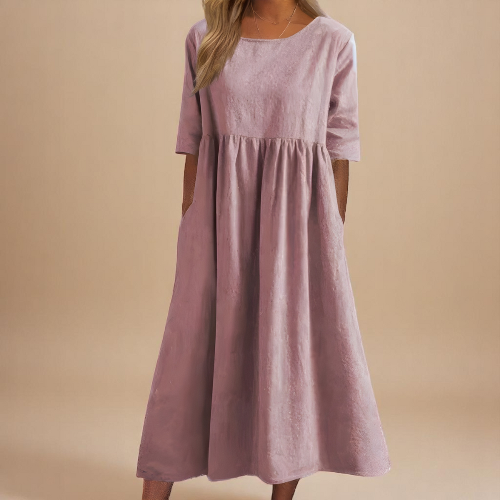 Robe Aérée En Coton Doux