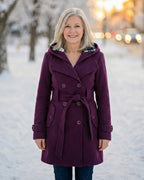 Zelinda | Cappotto in Lana a Quadri