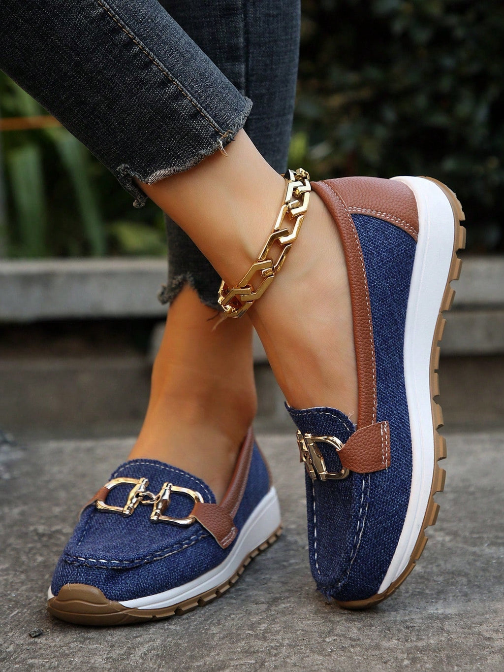 Mocassins Amalina En Daim