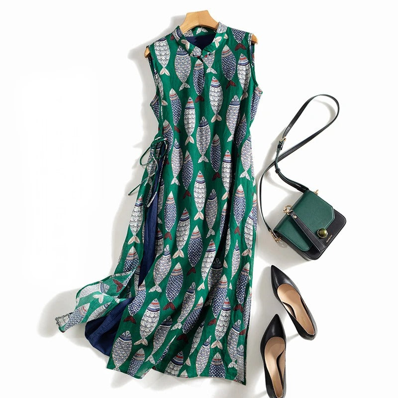Robe Amirah Légère Sans Manches
