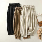 Pantalon Shanna En Lin Pour Femme