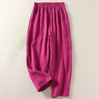 Pantalon Léger En Lin Pour Femme