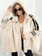 Manteau Sandy Oversize Avec Capuche