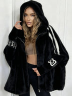 Manteau Sandy Oversize Avec Capuche