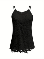 Top Juniana En Dentelle Sans Manches