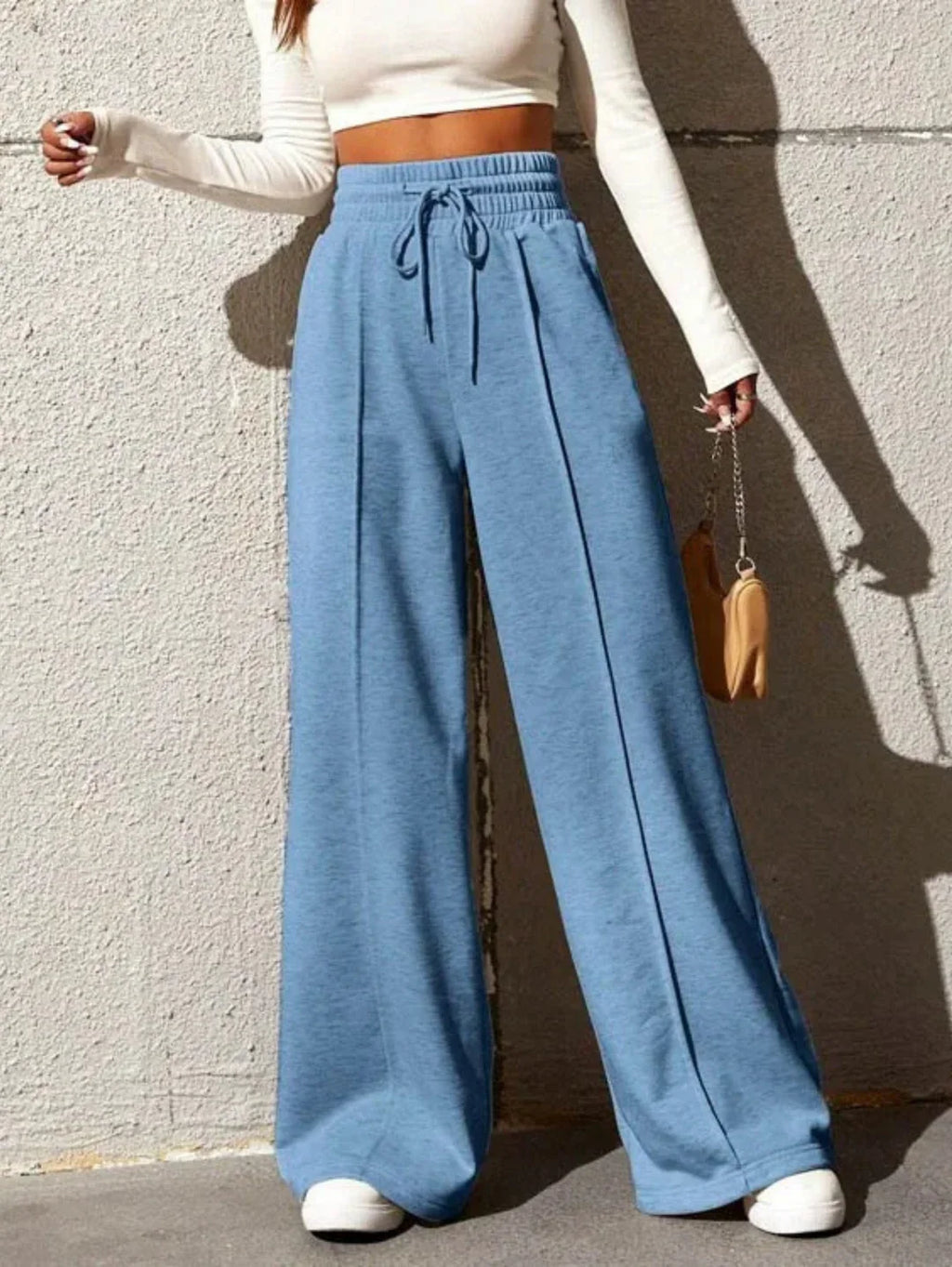 Pantalon Lydia Ample En Coton