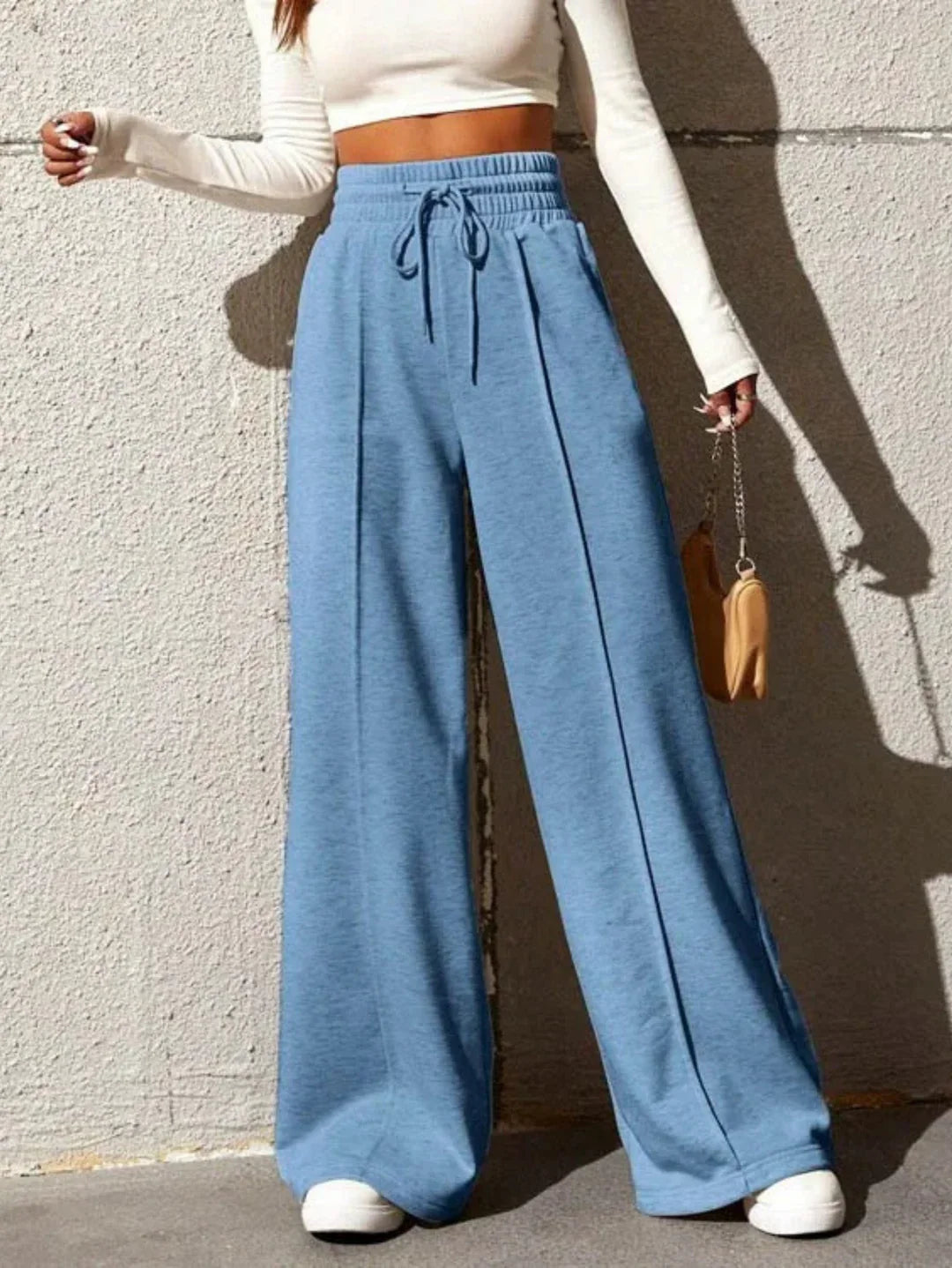 Pantalon Lydia Ample En Coton