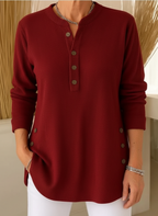 Pull En Tricot À Manches Longues