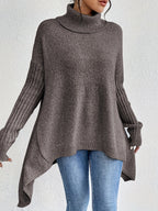 Pull Col Montant Élégant & Décontracté