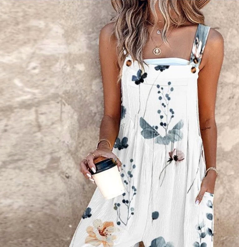Salopette Fiona Avec Imprimé Floral