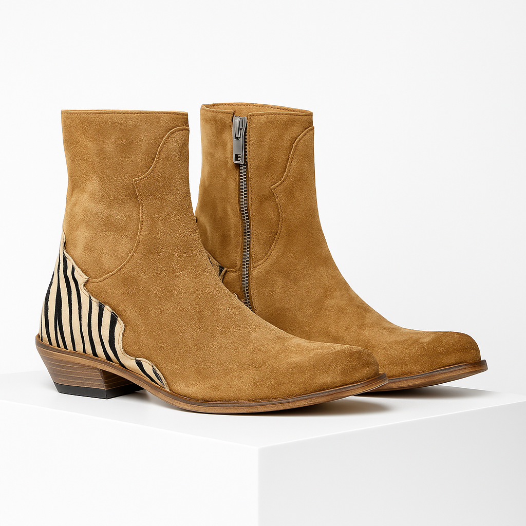 Bottines Sably En Suède
