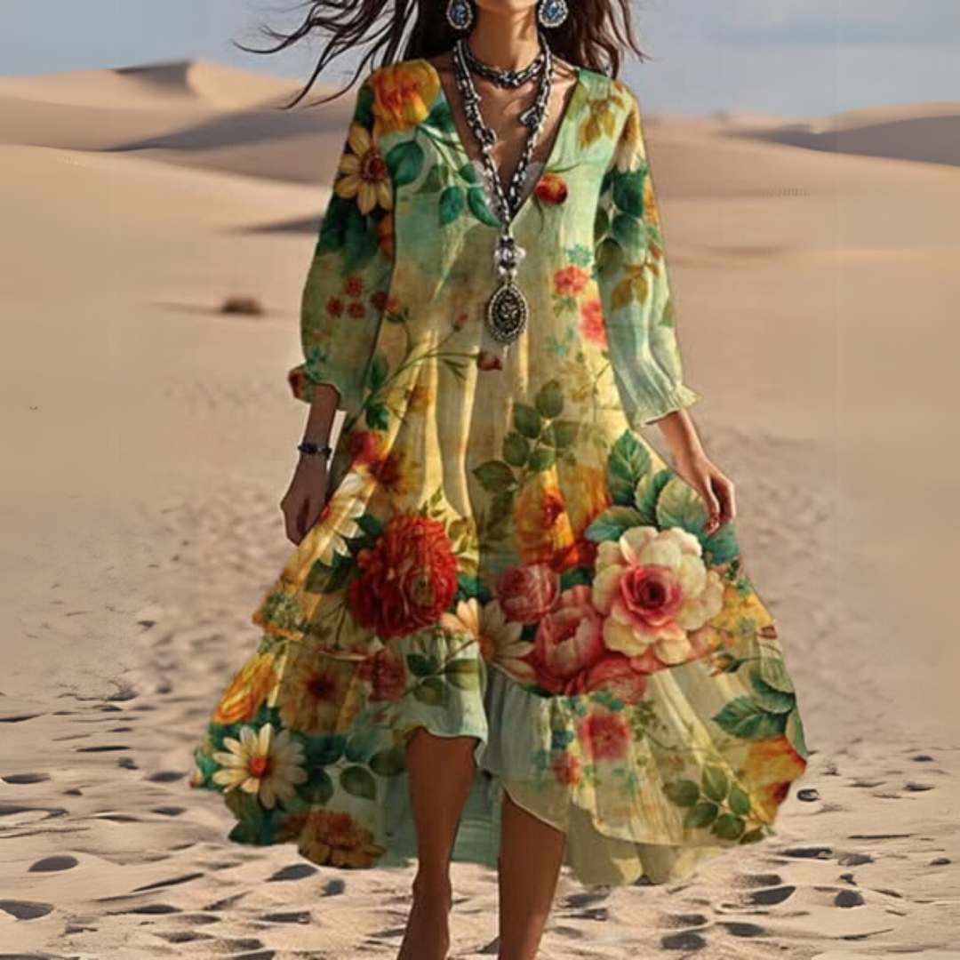 Robe Florale Vintage & Aérée