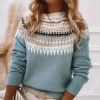 Pull Chaud Tricoté En Maille