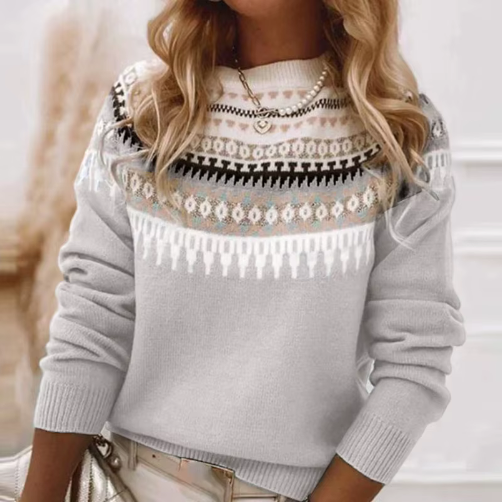 Pull Chaud Tricoté En Maille