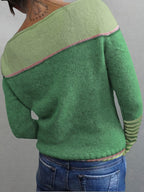 Pull Rayé En Cachemire