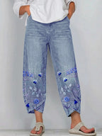 Pantalon Amiens Brodé & Décontracté