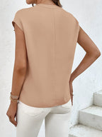 Chemise D'été À Manches Courtes Avec Poches