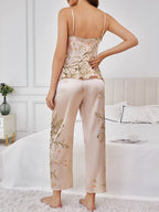 Ensemble Pyjama Fleurane En Satin