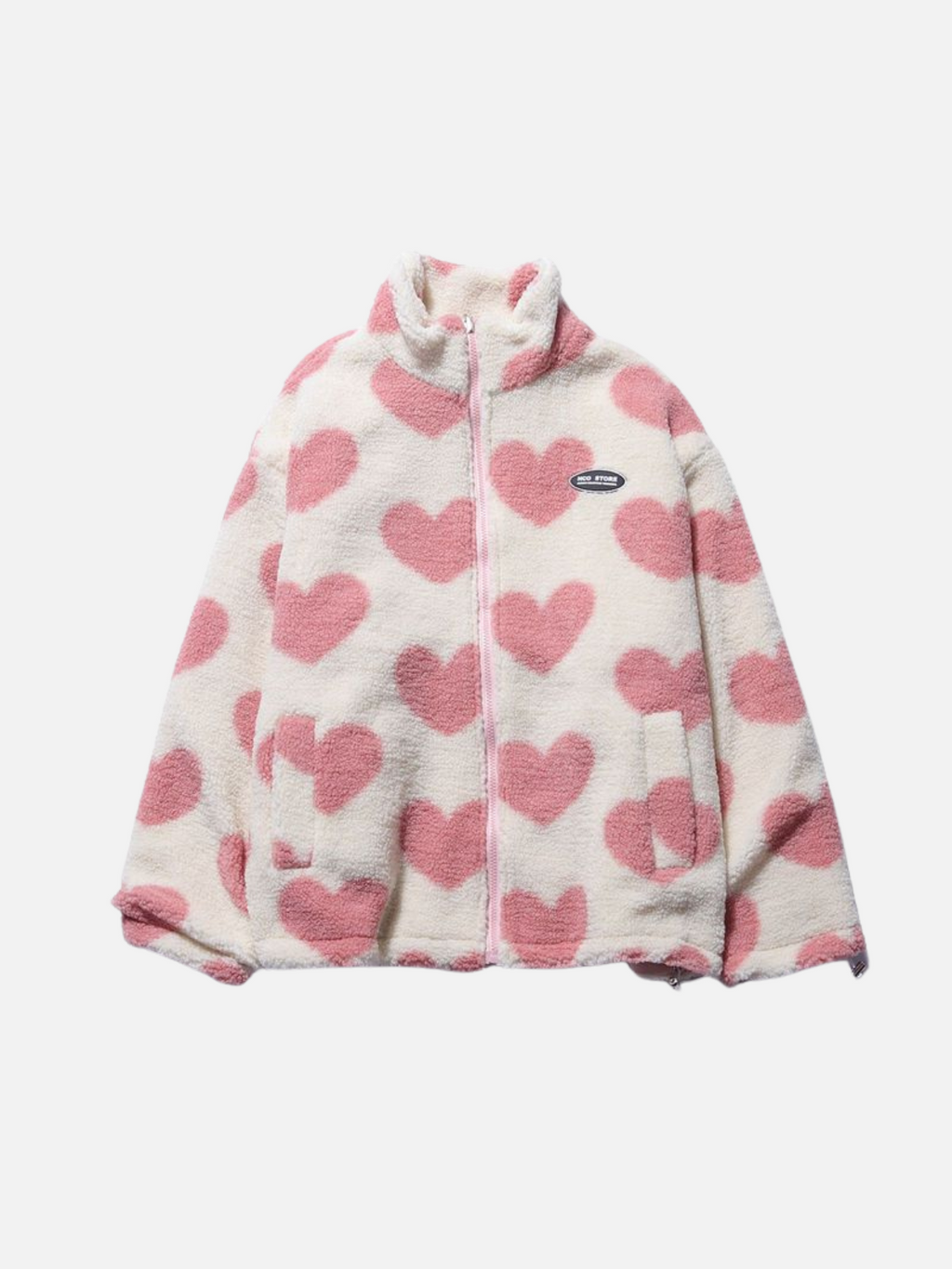 Veste Valentine Double-Face Chaude & Oversize