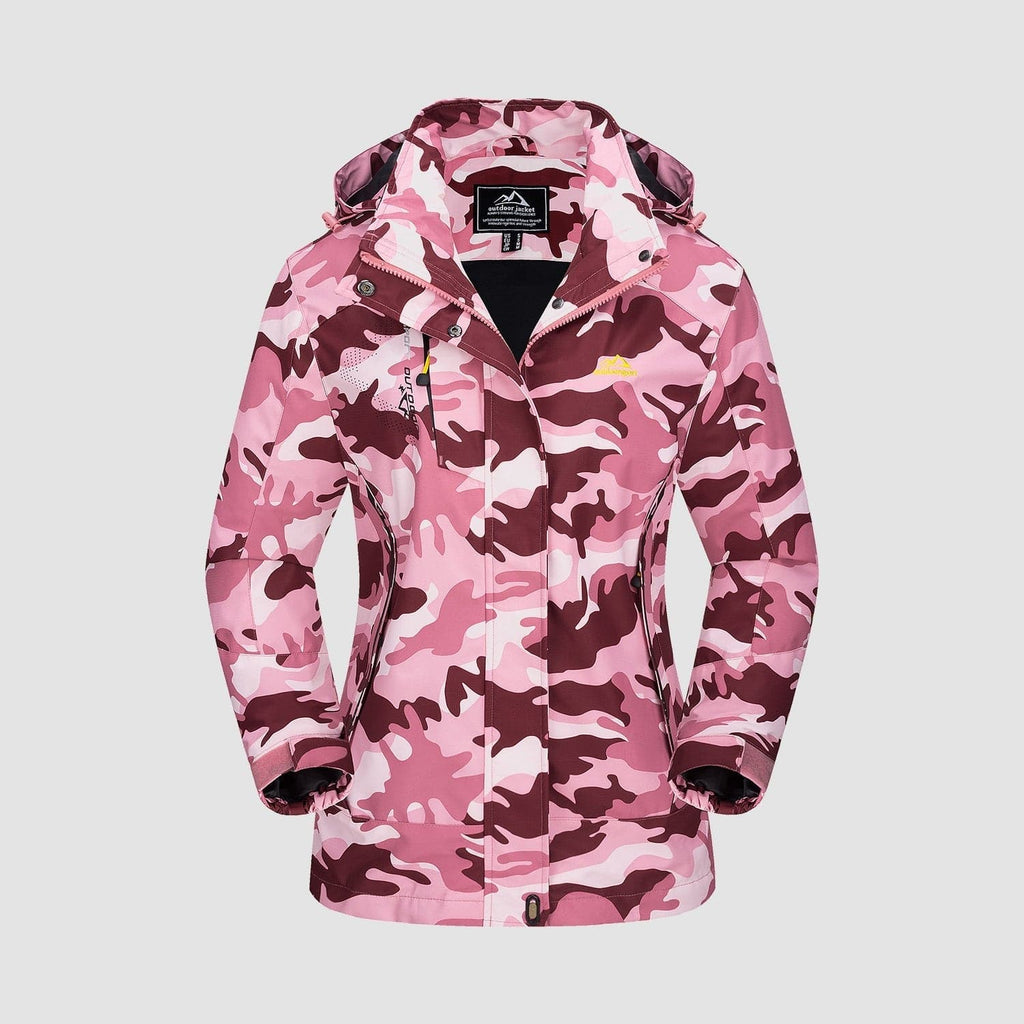 Manteau 3-en-1 Imperméable Avec Doublure En Polaire