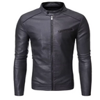 Manuel | Giacca in Pelle Elegante