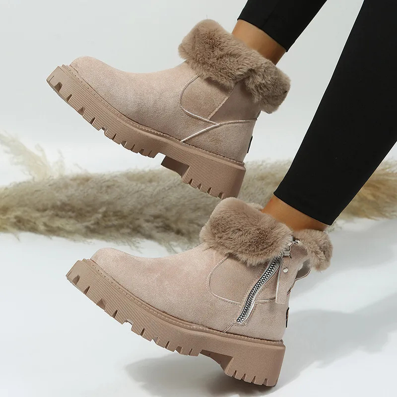 Bottines Darya Avec Fermeture Éclair Latérale