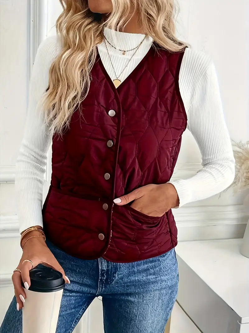 Gilet Bomber Matelassé