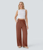 Pantalon En Lin Décontracté & Aéré