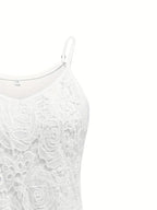 Top Juniana En Dentelle Sans Manches