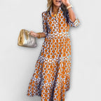 Robe Samya À Motifs De Chaînes