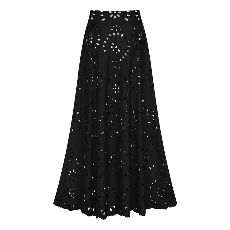 Ensemble Robe-Maillot Alice 2 Pièces (Noir)