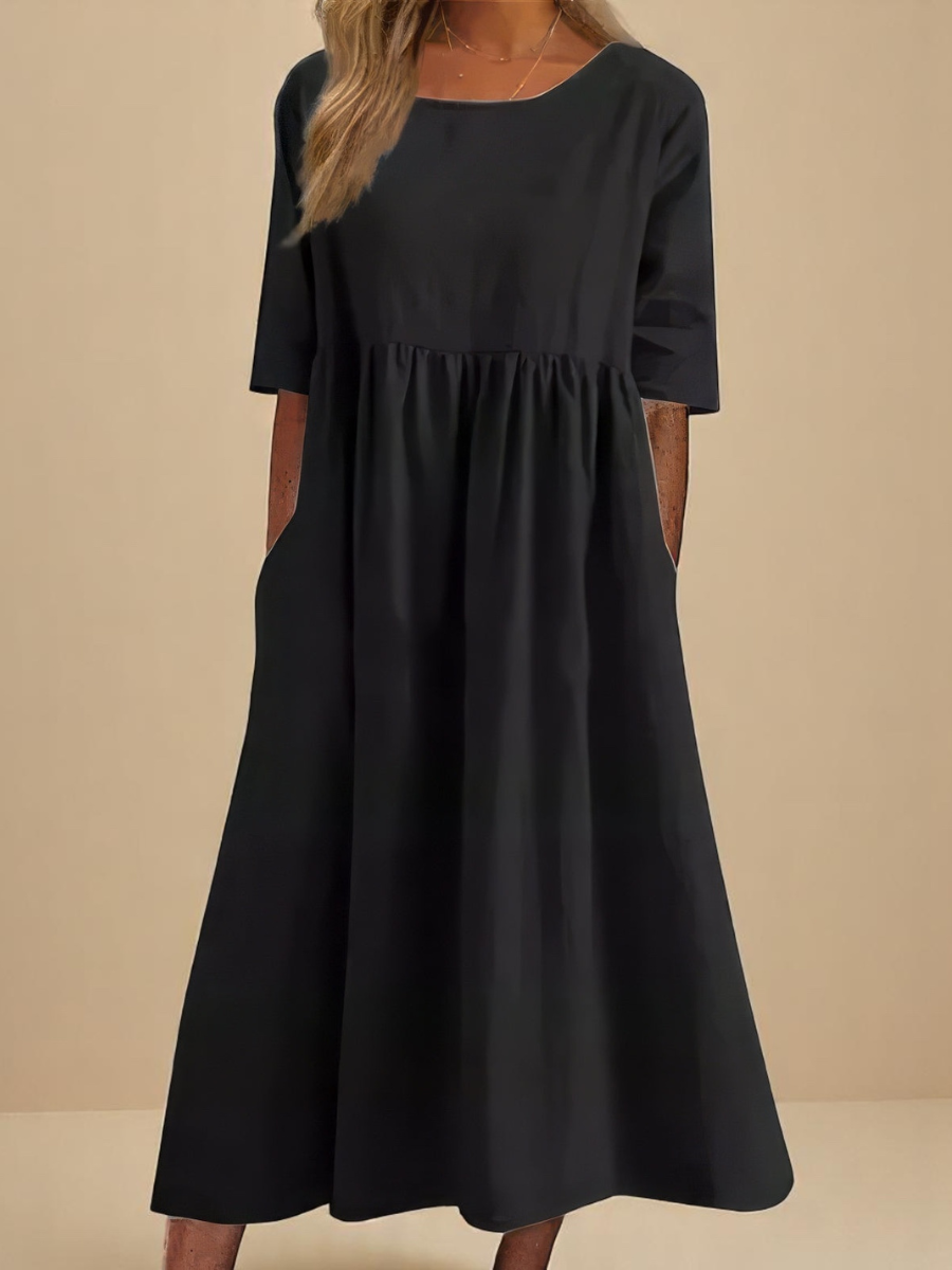 Robe Aérée En Coton Doux