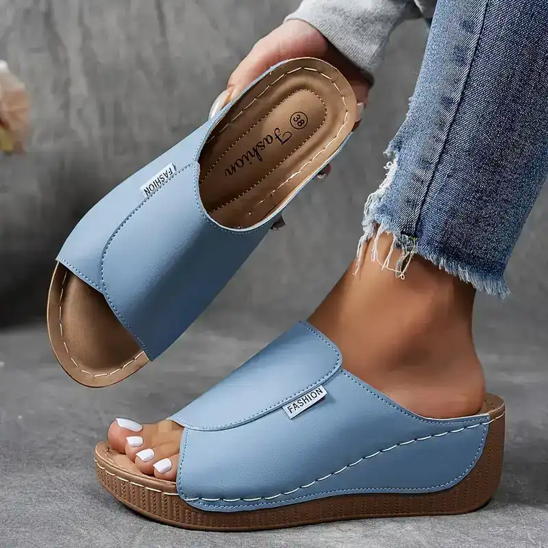 Sandales confortables pour femmes - Confortable, soutien de la voûte plantaire, amorti à chaque pas