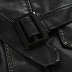 Filippo | Giacca Biker Lunga in Pelle