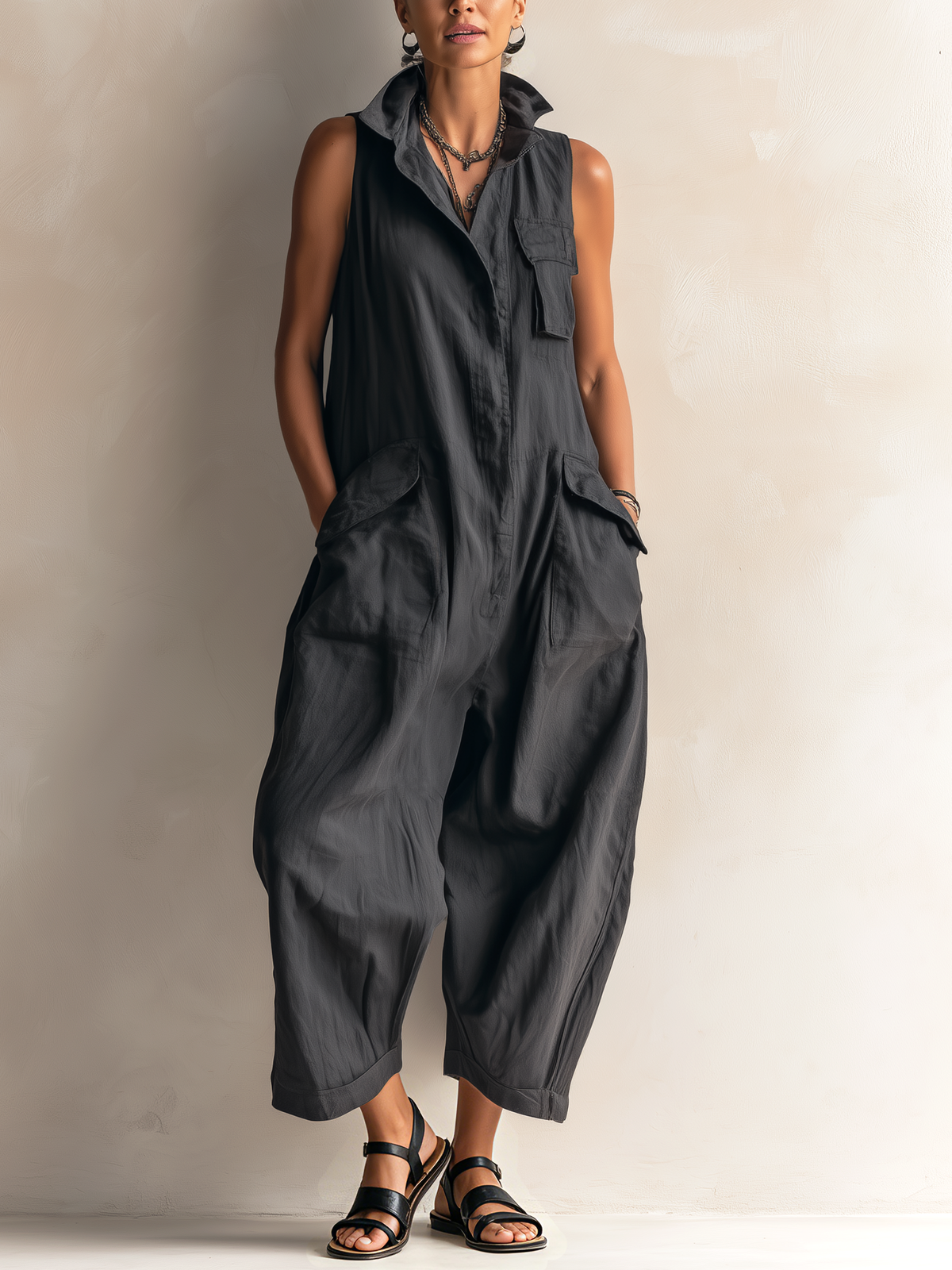 Combinaison Beliani Oversize Sans Manches
