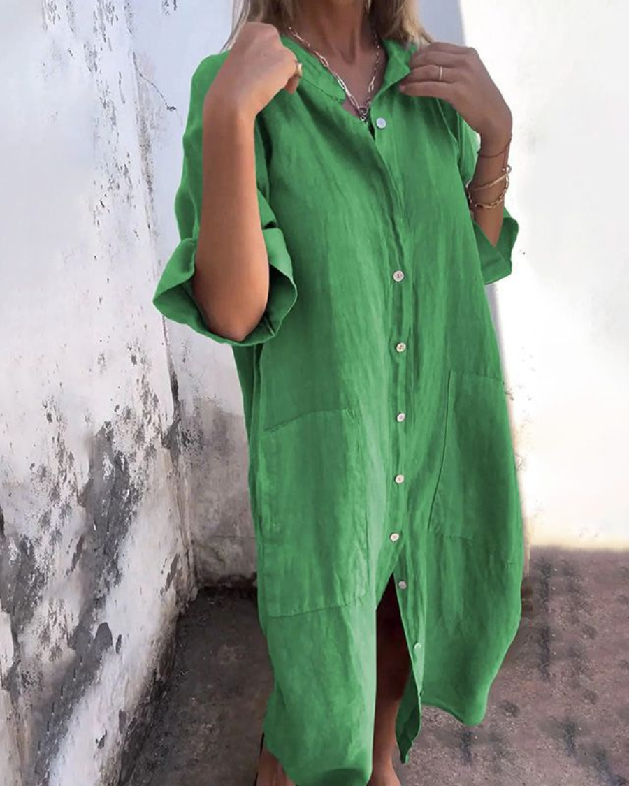 Robe Chemise Longue & Décontractée