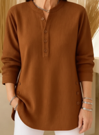Pull En Tricot À Manches Longues