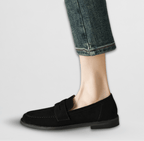 Lina™ – Mocassini Classici in Suede
