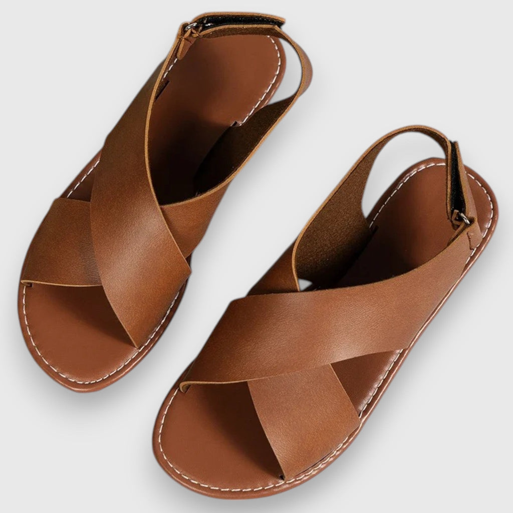 Sandales Niama Stylées En Cuir