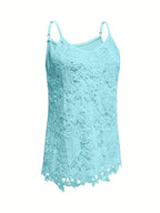 Top Juniana En Dentelle Sans Manches